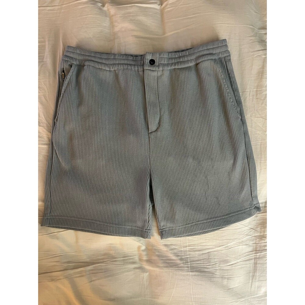 DKNY Men’s Shorts, Stretch Ribbed, Size L